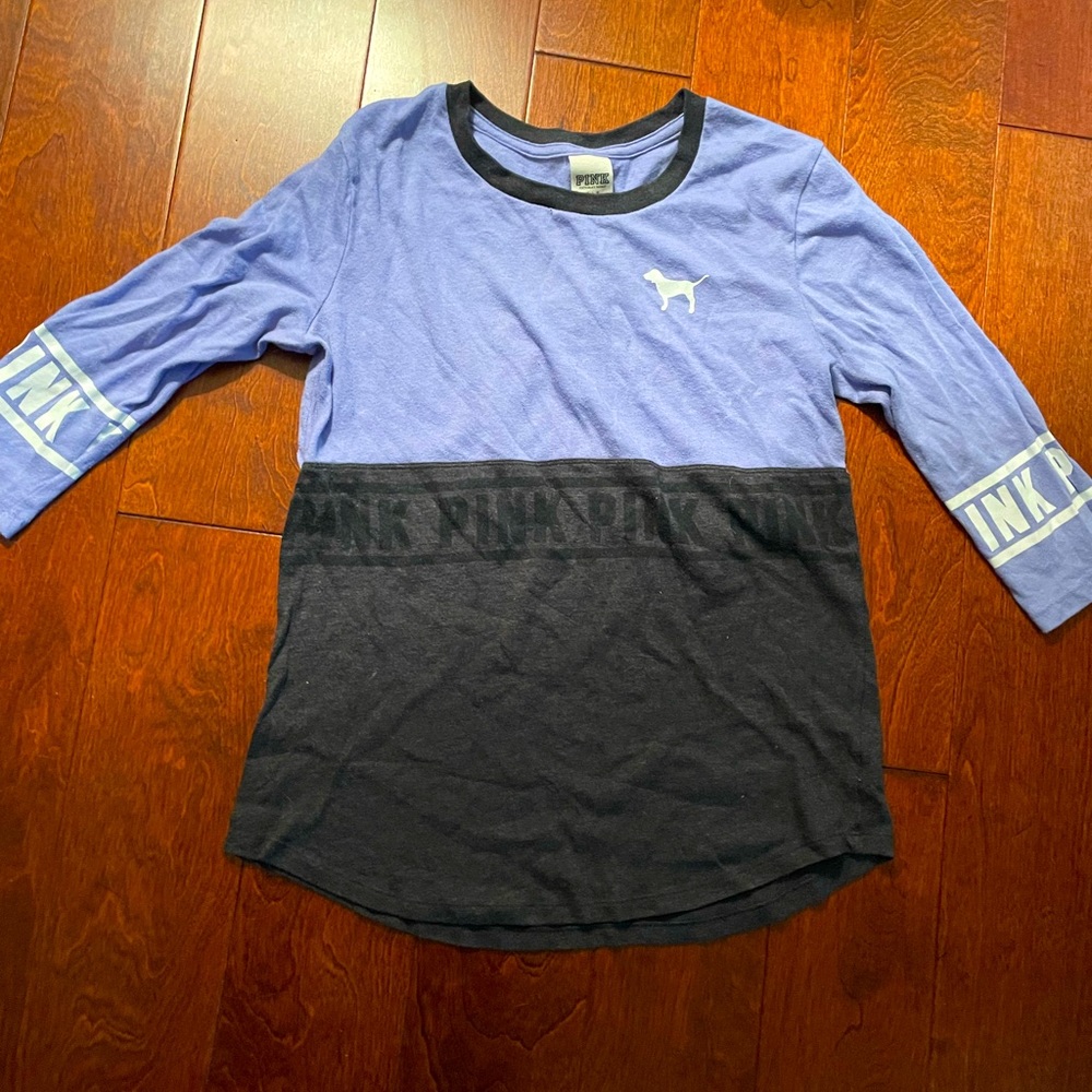 PINK Lavender Quarter Length Sleeve Top